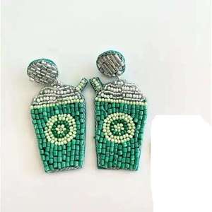 Boucles d'oreilles pendantes bohèmes à pampilles avec franges perlées, plaquées or, bijoux de fête pour femmes, boucles d'oreilles tendance - Product Image 6