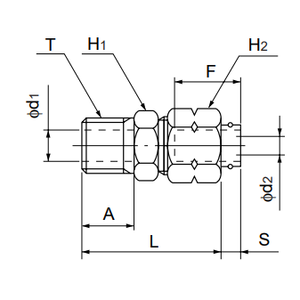 NITTA Quick Seal Fitting C2N1/4 Joints Produit - Product Image 2