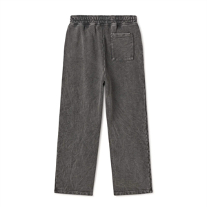 Hot Sale Lightweight <b>Men</b> Jogger Pants High Waist 100% Cotton Flared <b>Trouser</b> Custom <b>Printed</b> Logo Patchwork Flared <b>men's</b> <b>trousers</b> - Product Image 2