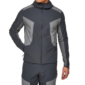 Nouvelle veste streetwear personnalisée réfléchissante à capuche, coupe ample, respirante, coupe-vent, en tissu tissé épais pour homme, hiver 2026 - Product Image 3
