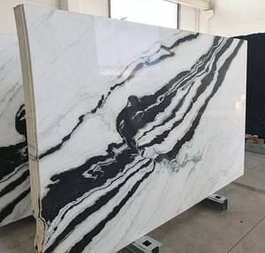 Losas y Azulejos de Mármol Blanco Panda Pulido para Encimeras, Pisos y Revestimientos de Paredes, Calidad de Exportación - Product Image 5