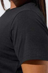 Camisetas de Moda Diaria al por Mayor, Estilo Urbano, Corte Cuadrado, Manga Corta, Estampado Gráfico en Relieve 3D, Tallas Grandes para Mujer - Product Image 6