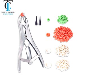 Aplicador de Bandas de Castración para Ganado de Alta Resistencia, Herramienta Veterinaria de Elastrador de Acero Inoxidable para Animales de Granja - Product Image 1