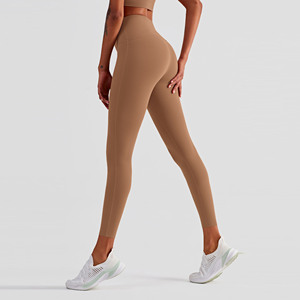 Leggings taille haute pour femmes, en nylon, séchage rapide, pour yoga et entraînement - Product Image 4