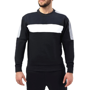 Sudaderas de cuello redondo para hombre, estilo casual, ropa de invierno, sudaderas con capucha al por mayor para hombre, sudadera de color sólido, sudadera de algodón a la moda. - Product Image 1