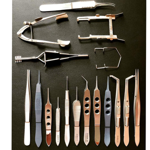 Juego de Instrumentos Básicos para Microcirugía Oftálmica, Kit Quirúrgico Manual de Acero Inoxidable de Alta Calidad, Uso Hospitalario, Certificado CE - Product Image 4