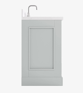 Mueble de Baño Mary de 42 Pulgadas con Lavabo a la Derecha, Solo Mueble, 3 Opciones de Acabado, Directo de Fábrica, Vietnam - Product Image 3