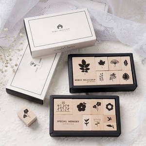 แสตมป์ยางลายใบแปะก๊วยวินเทจ งานศิลปะพื้นบ้านจากเวียดนาม สำหรับตกแต่งบ้านและโต๊ะ - Product Image 4