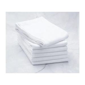 2024 Direct Indian Factory 100% Coton Biologique GOTS Brodé Uni Blanc Moderne En Ligne Table Golf Cuisine À Séchage Rapide Maison - Product Image 5