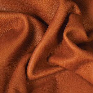 Cuero de vaca premium de color marrón oscuro, curtido vegetalmente, en piezas, para carteras, bolsos, zapatos y accesorios para manualidades. - Product Image 2