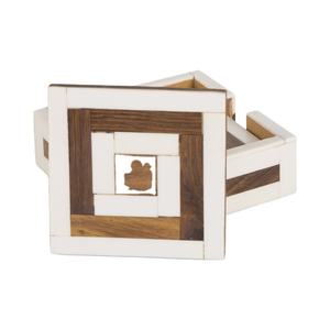 Posavasos Atractivo diseño único taza de té posavasos con incrustaciones de resina al por mayor almohadillas de café posavasos con incrustaciones de resina de cerveza - Product Image 1