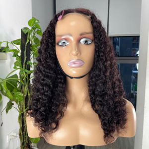 Peluca de Cabello Humano Rizado Birmano, Cabello Humano Natural al por Mayor, Cabello Humano Virgen de Alta Calidad 100% con Encaje Suizo - Product Image 1