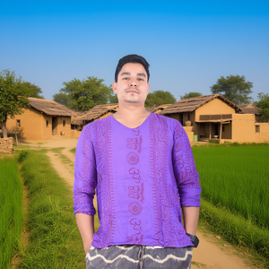 Kurta imprimé OM 100% coton - Product Image 3