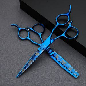 Ciseaux de coiffure 6'' en acier inoxydable JP, ensemble de ciseaux de barbier professionnels pour la coupe de cheveux, avec sac inclus - Product Image 1