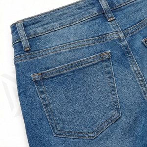 Female Booty Breathable Denim Shorts For Women Cotton <b>Button</b> Closure Adult Girls <b>Jeans</b> Customized Color Trendy Fashion - Product Image 5
