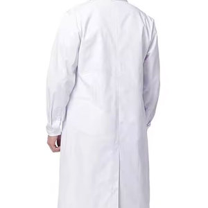 Blouse médicale légère en coton/polyester de haute qualité pour l'industrie pharmaceutique, uniformes d'hôpital personnalisables (couleur/logo) - Product Image 3