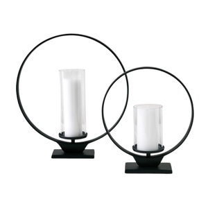 Elegant 3 Arms Black Iron Candle Holder Stand Luxury Metal Pillars Candelabra for Wedding Event <b>Table</b> Centerpieces Home Decor - Product Image 3