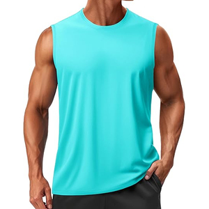 Running Tanks Dry Fit <b>Athletic</b> Workout Tank Tops Gym Stringer Muscle Tank Tops Men's Stretch Cool Dry Sleeveless Workout Shirts - Product Image 4