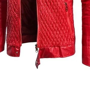Leather <b>Jacket</b> Premium Hooded Leather Outerwear Soft Comfortable Fashion OEM Factory Wholesale Production - Product Image 4