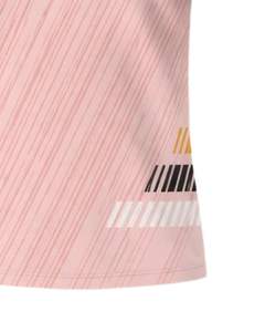 Polo personnalisé pour homme rose et noir à manches courtes, imprimé graphique, respirant, en polyester, pour le sport, le golf, les entraînements et les occasions décontractées - Product Image 6