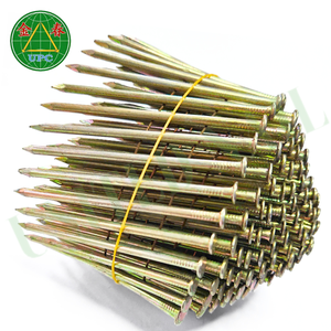 Clous en acier en vrac pour usage industriel, 2,75 pouces, qualité supérieure, résistants à la rouille, pointe acérée, tête à motif quadrillé - Product Image 1