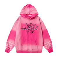 Sweat-shirt à capuche pour homme, surdimensionné, noir uni, en polyester tricoté, style décontracté pour l'automne, manches classiques