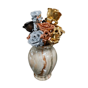 Composants de portail en fer forgé en gros, panneaux de clôture décoratifs avec accessoires floraux en forme de rose, provenant du Vietnam - Product Image 2