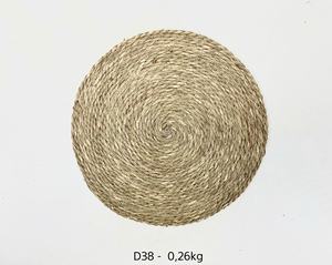 Napperon en jonc de mer fabriqué à la main de haute qualité meilleure vente nouvelle décoration de cuisine de table Comer Top du Vietnam prix bon marché - Product Image 2