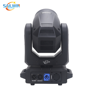 Sailwin Faro LED a Testa Mobile ad Alta Luminosità 200W con Anello LED, Flight Case, 18 Prismi e 12 Gobo per Bar e Club - Product Image 5
