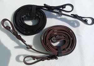 สายบังเหียนหนังปรับระดับได้ พร้อมที่จับด้านข้างแบบ Comfort Grip ผลิตด้วยมือ อุปกรณ์ขี่ม้า ราคาขายส่งที่ดีที่สุด - Product Image 4