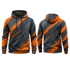 Sweat-shirt à capuche personnalisé pour équipe, sublimation, polyester léger, avec graphismes personnalisés - Product Image 2