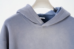 Sweat à capuche unisexe 100 % coton, polaire, imperméable, doublé, vintage, pour l'hiver, anti-UV, personnalisable, brodé, grande taille - Product Image 5