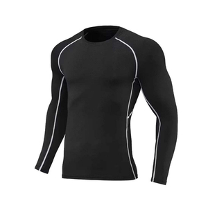 Training Workout Mixed Sizes USA Club Fitted Uniforms Long Sleeve Custom Print Compression Shirts Low MOQs MMA Gear Rash Guard - Product Image 5