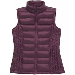 Chaleco Acolchado Térmico Ligero de Alta Calidad, Color Sólido, Impermeable, con Cierre, Ropa Deportiva Informal, Chaleco sin Mangas - Product Image 4