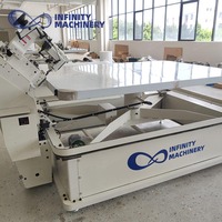 Machine à coudre automatique Singer 300U à point de chaînette pour bordure de matelas et fabrication de meubles avec levage électrique