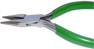 High Quality SUNTOOLS/STIPL Model 476 Iron Pin <b>Tong</b> Chain Nose Plier 4.1/2" <b>Plastic</b> Handle Luxury Jewelry Making Tool Wholesale - Product Image 3