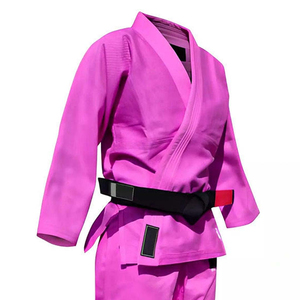 Green Taekwondo Uniform 100% Cotton <b>Athletic</b> Fit Adult Unisex Martial Arts Wear Breathable Durable Plain Dyed One-Piece 400g - Product Image 5