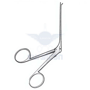 Micro Pinzas para Oído, Izquierda, 110 mm de Longitud de Eje, 0.9 mm de Longitud de Copa, 1.0 mm de Ancho de Copa, Acero Inoxidable de Precisión, Microquirúrgicas ORL - Product Image 2