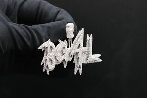 Colgante Vanguardista de Diamantes Ice King de Hip Hop, Chapado en Oro Personalizado - Product Image 4