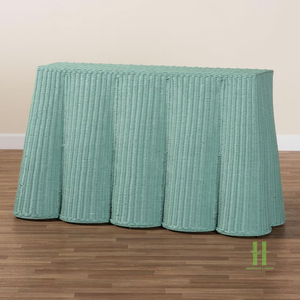 BEST WHOLESALE Handmade Rattan Console <b>Table</b> Sustainable Natural Wicker Accent Furniture for Entryway Hotel and Resort <b>Decor</b> - Product Image 1