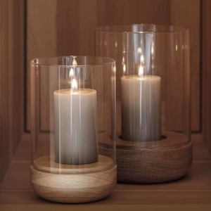 Portavelas de Madera Ecológico Hecho a Mano - Decoración de Hogar de Lujo para Ramadán y Pascua, Diseño Clásico Vintage, Personalizable, MULTI CRAFT - Product Image 1