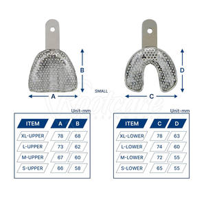ถาดพิมพ์ฟันสแตนเลสขายส่งจากโรงงาน ราคาดีที่สุด ถาดพิมพ์ฟันสำหรับขายออนไลน์ - Product Image 5