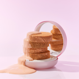 Black Rouge Korean Vegan 21V Velado SPF50 + PA ++++ Cojín Ligero Acabado semimate Hidratación profunda Capa fina Maquillaje facial - Product Image 4