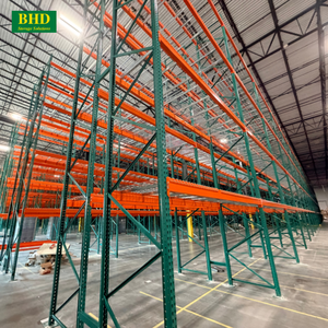 BHD Heavy Duty Steel Selective Pallet <b>Rack</b> 5 Layer Teardrop Adjustable Warehouse Storage Racking System Galvanized - Product Image 3