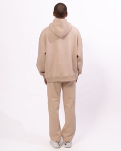 Concevez votre propre survêtement d'entraînement personnalisé surdimensionné pour hommes survêtement à capuche surdimensionné de haute qualité 100% coton - Product Image 5