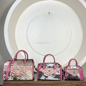 Última Novedad: Bolso de Cuero Genuino de Piel de Vaca con Diseño Western, Bolso de Hombro y Bandolera Espacioso para Viaje - Product Image 4