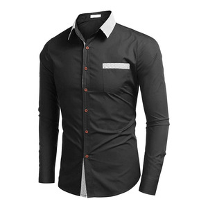 Men's Premium Business Casual Shirt <b>Trees</b> Print <b>Slim</b> Fit Long Sleeve Wrinkle Resistant Dress Shirt Custom Size Colors Available - Product Image 2