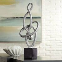 Esculturas Metálicas de Arte Decorativo Moderno - Objetos Decorativos Hechos a Mano de Primera Calidad, Color y Tamaño Personalizables, Juego de Varias Piezas para