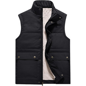 Derniers modèles de gilets matelassés d'hiver pour hommes, style équestre et décontracté, avec logo personnalisé - Product Image 1