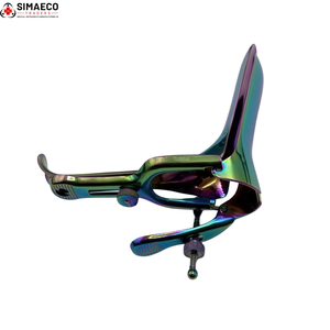 Espéculo Vaginal SIMAECO Innovative Rainbow Graves – Instrumento Quirúrgico Ginecológico con Recubrimiento de Titanio - Product Image 1
